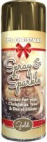 Metallic Spray Paint Aerosol Gold Wood Metal Plastic All Purpose