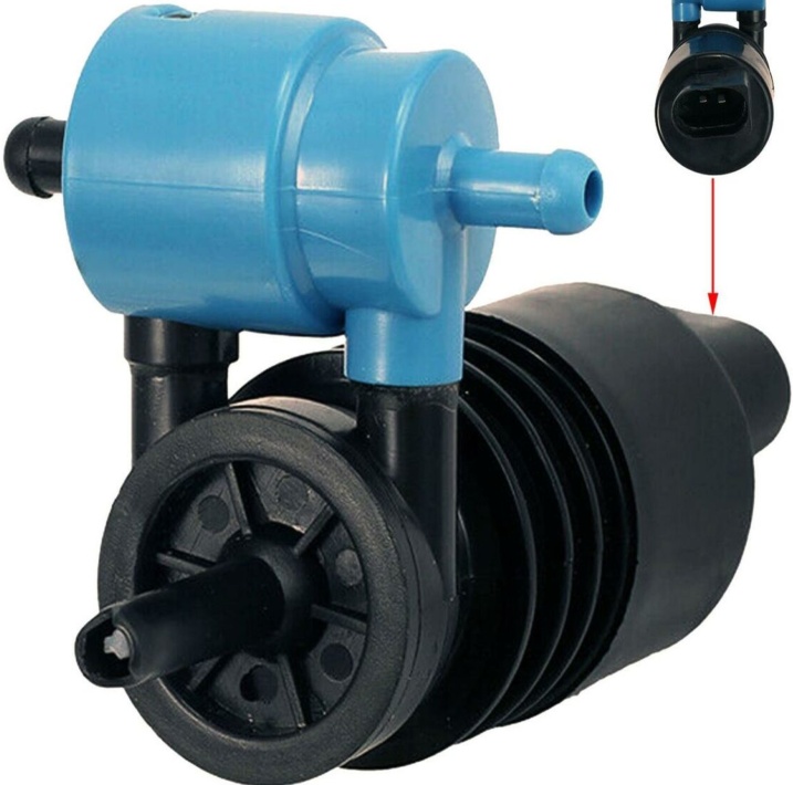 Windscreen Washer Pump FOR VW Caddy Mk3 Polo Phaeton Sharan Touran Multivan Mk5