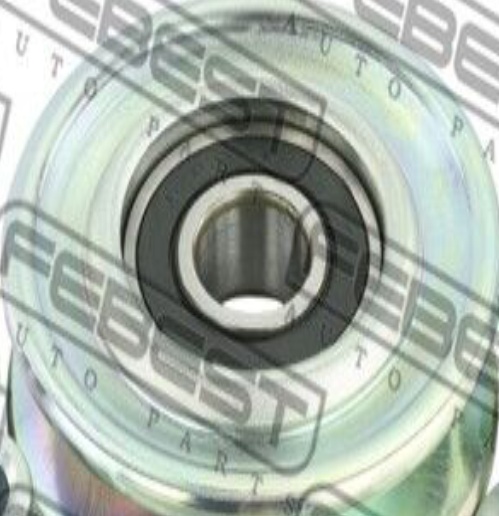 0487-K96W FEBEST Tensioner Pulley, V-ribbed belt for MITSUBISHI,MITSUBISHI (BJC)