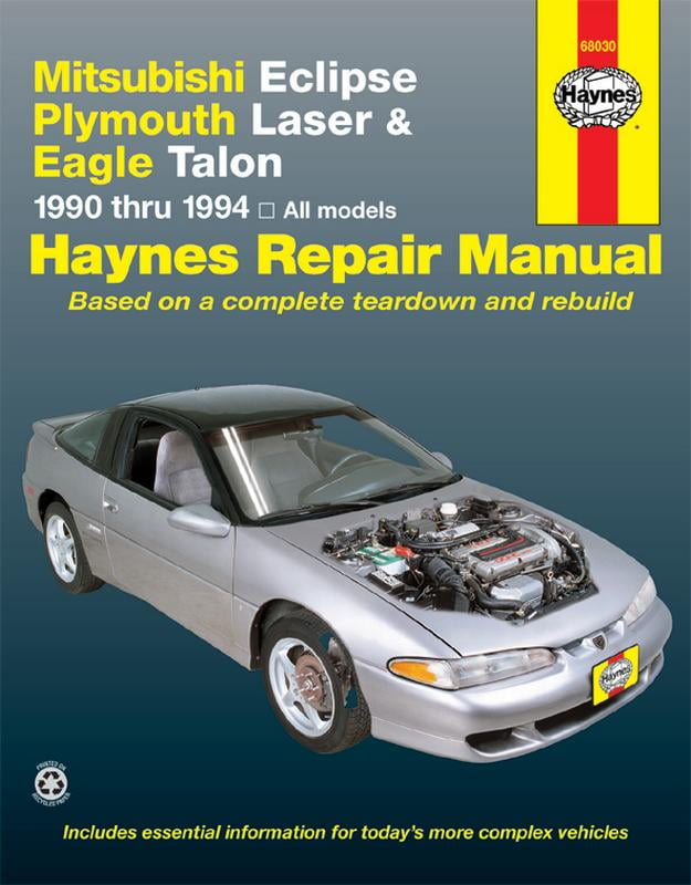 Mitsubishi Eclipse, Plymouth Laser & Eagle Talon (90 – 94) Haynes Paperback
