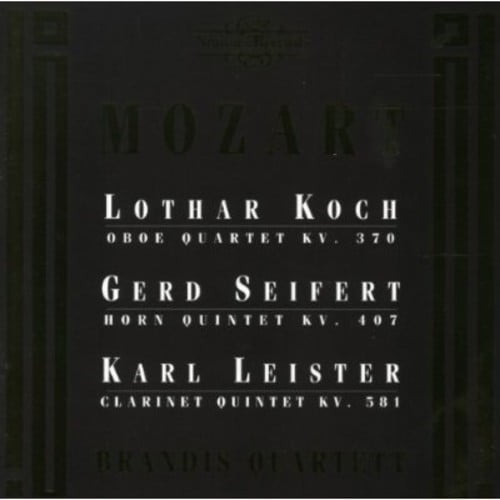 Wolfgang Amadeus Mozart - Mozart: Oboe Quartet; Horn Quintet; Clarinet CD