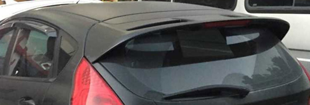Rear Roof Boot Lip Spoiler Sport Gloss Fits Ford Fiesta MK7 MK7.5 2008-2017