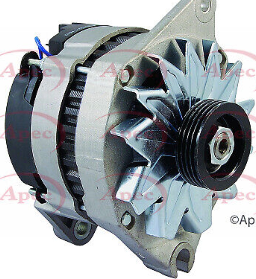 NAPA Alternator for Peugeot 309 Catalyst 1.9 September 1989 to September 1993