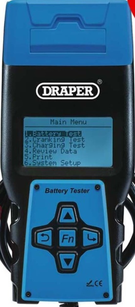 Draper BTP Automotive Battery Tester and Integrated Printer - Image 3