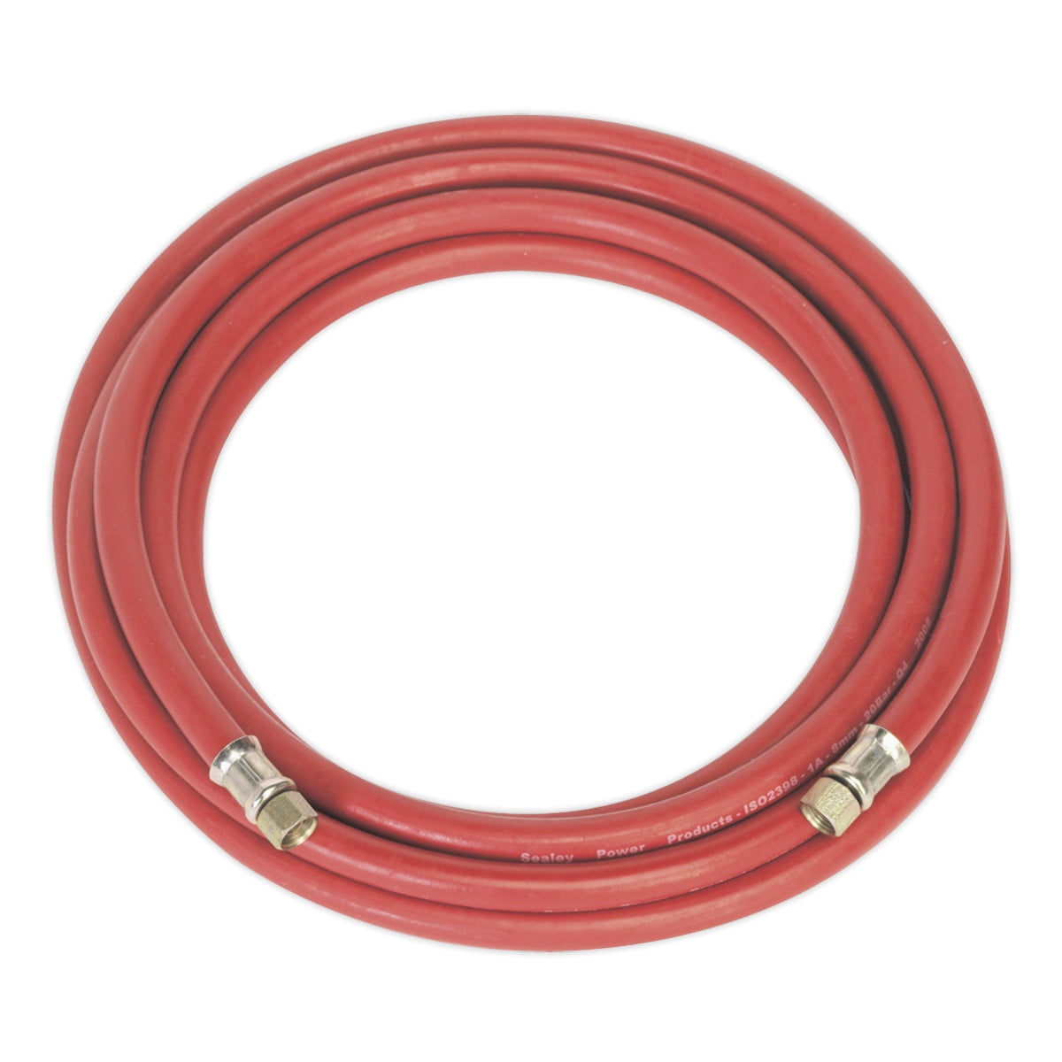 Sealey AHC5 Air Hose with 1/4""BSP Unions 5m x 8mm