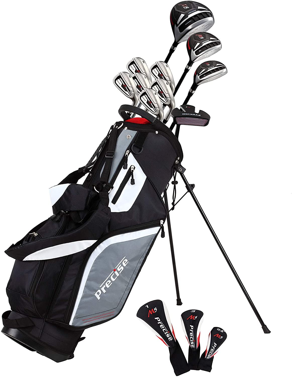 SKYMAX PRECISE 2026 M5 MENS COMPLETE GOLF SET +DELUXE STAND BAG / +1"" LONGER