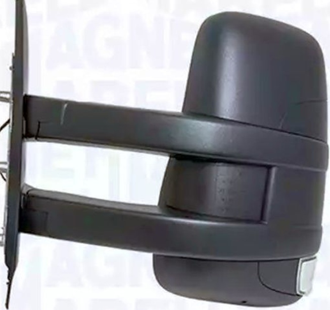 Fits MAGNETI MARELLI 182215019900 LEFT MIRROR BLACK (MANUAL. CONVEX.  ⭐UK Stock⭐