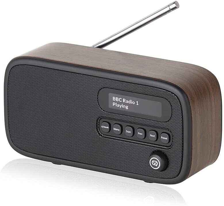 Portable DAB/DAB+ FM Radio 60 Presets Mains/Battery Powered Dexter