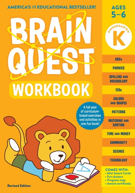 Brain Quest Workbook: Kindergarten by Lisa TrumbauerWorkman Pub (PB 2023) - Image 8