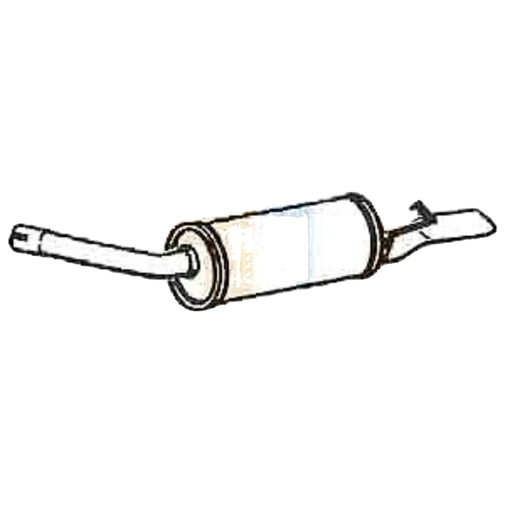 Klarius box with tail pipe fits Ford granada 2.9 92-95 FE335Q