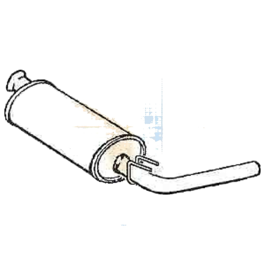 Klarius RN779G Exhaust Rear Box Trafic 1.9 97-00