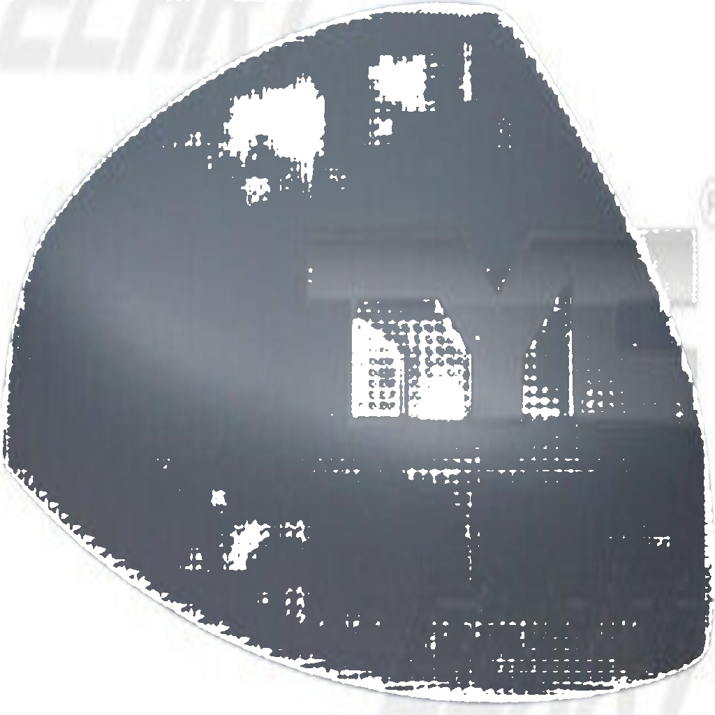 Left TYC 302-0098-2 Cover, outside mirror for AUDI