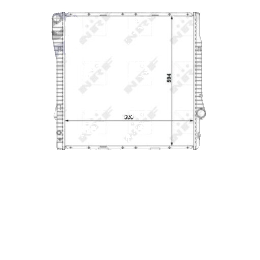 NRF 55328 Radiator, engine cooling for BMW