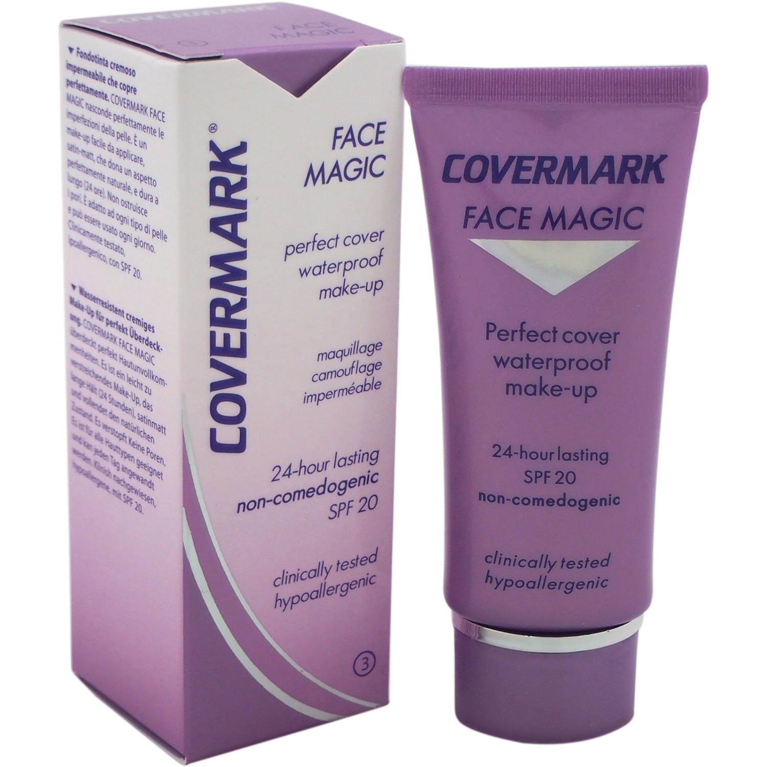 Covermark Face Magic Perfect Cover n° 3 - 30 ml Fondotinta Cremoso Impermeabile