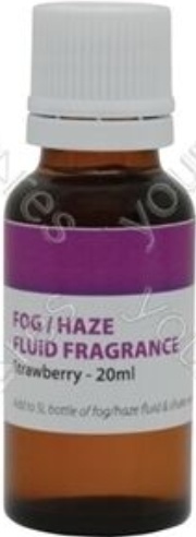 QTX Fog Fragrance Fluid Scent Strawberry 20ml DJ Smoke Machine Treats 5L Juice