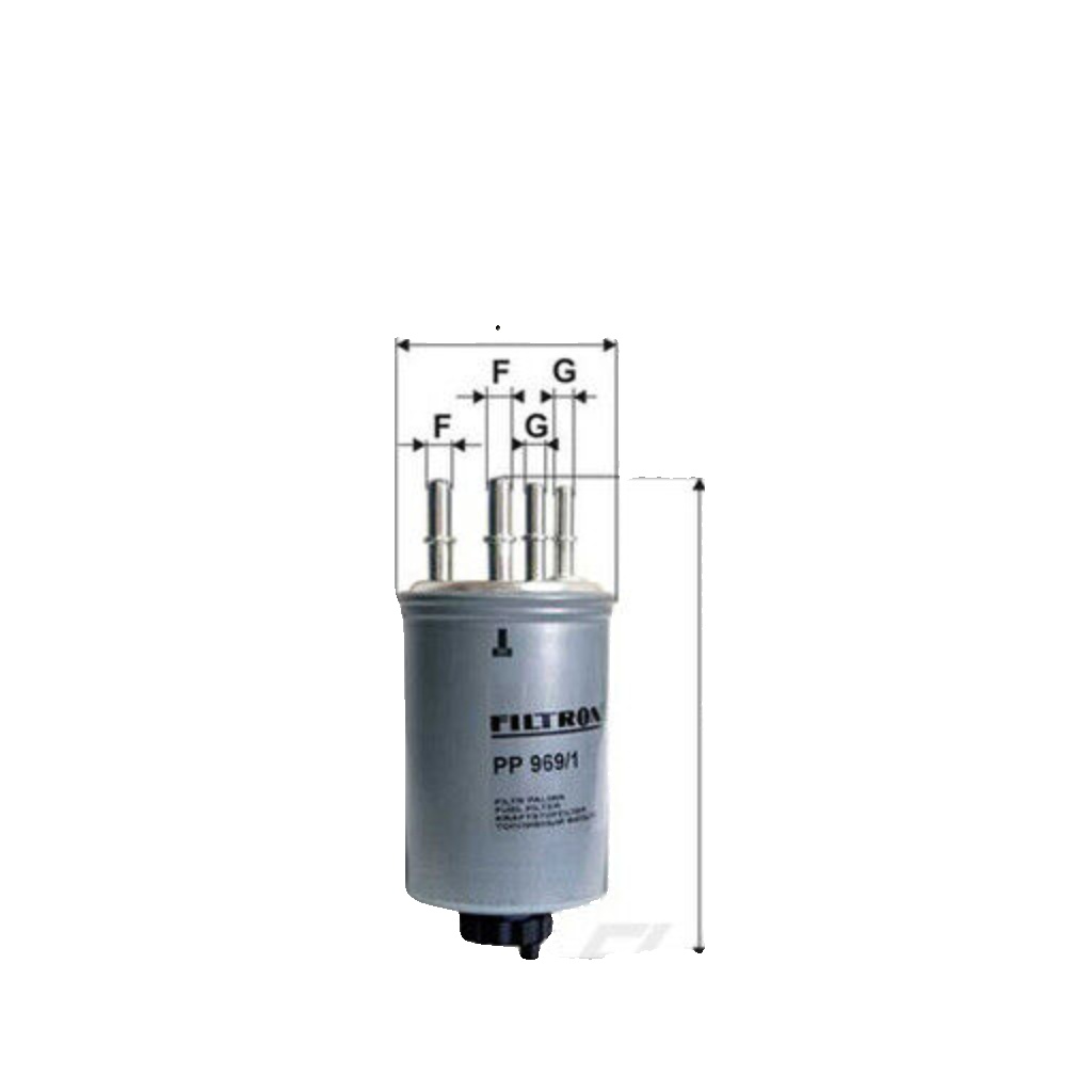 Fits FILTRON PP 969/1 FUEL FILTER - DIESEL LANDROVER DISCOVERY III, R ⭐UK Stock⭐