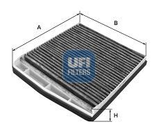UFI Filters, Cabin Air Filter 54.126.00 | Replacement Filter, Suitable for Cars, Applicable to Various Models of Volvo - Image 3