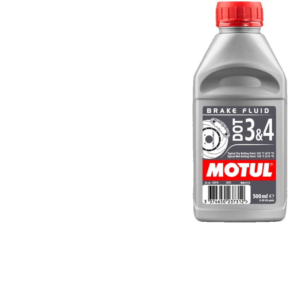 MOTUL - DOT 3 & 4 BRAKE FLUID 0.5L