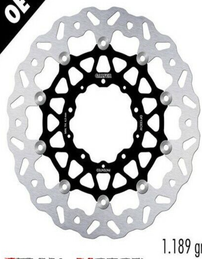 Galfer Front Brake Disc WAVE FLOATING FULL(ALU)310x4,5mm HONDA FORZA 750 2021