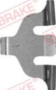 QUICK BRAKE 109-0066 Accessory Kit, disc brake pad for AUDI,CUPRA,VW