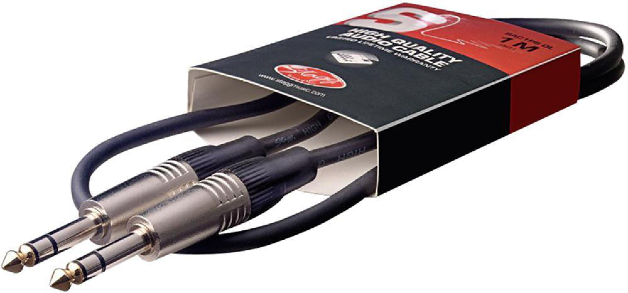 Stagg SAC1PS DL 1 metre balanced jack cable (NEW) - Image 5