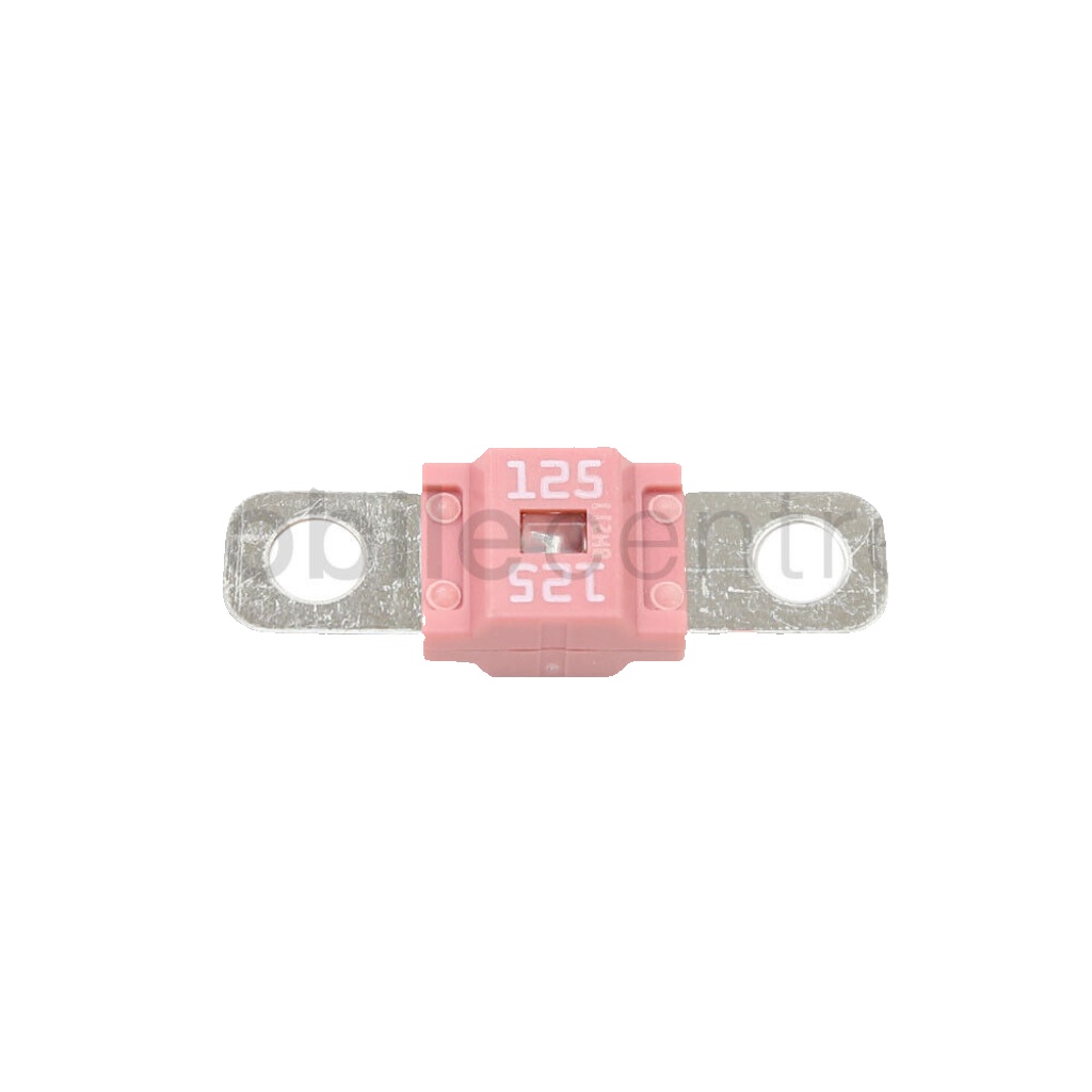 MIDI fuse 125A Pink M5 holes 58V 125 Amp bolt down AMI