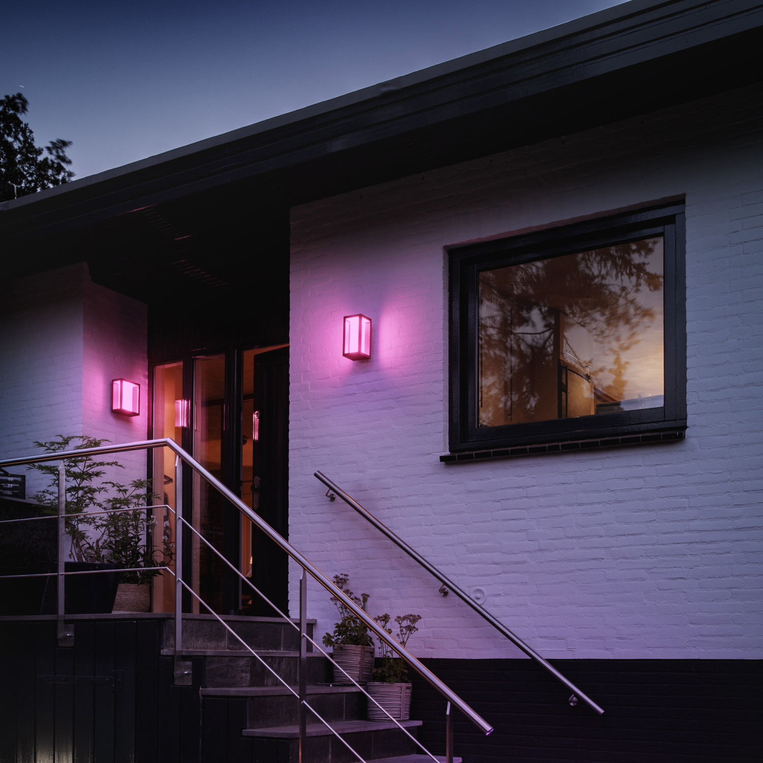 Impress Hue WACA EU wall lantern black 2 - Bild 9