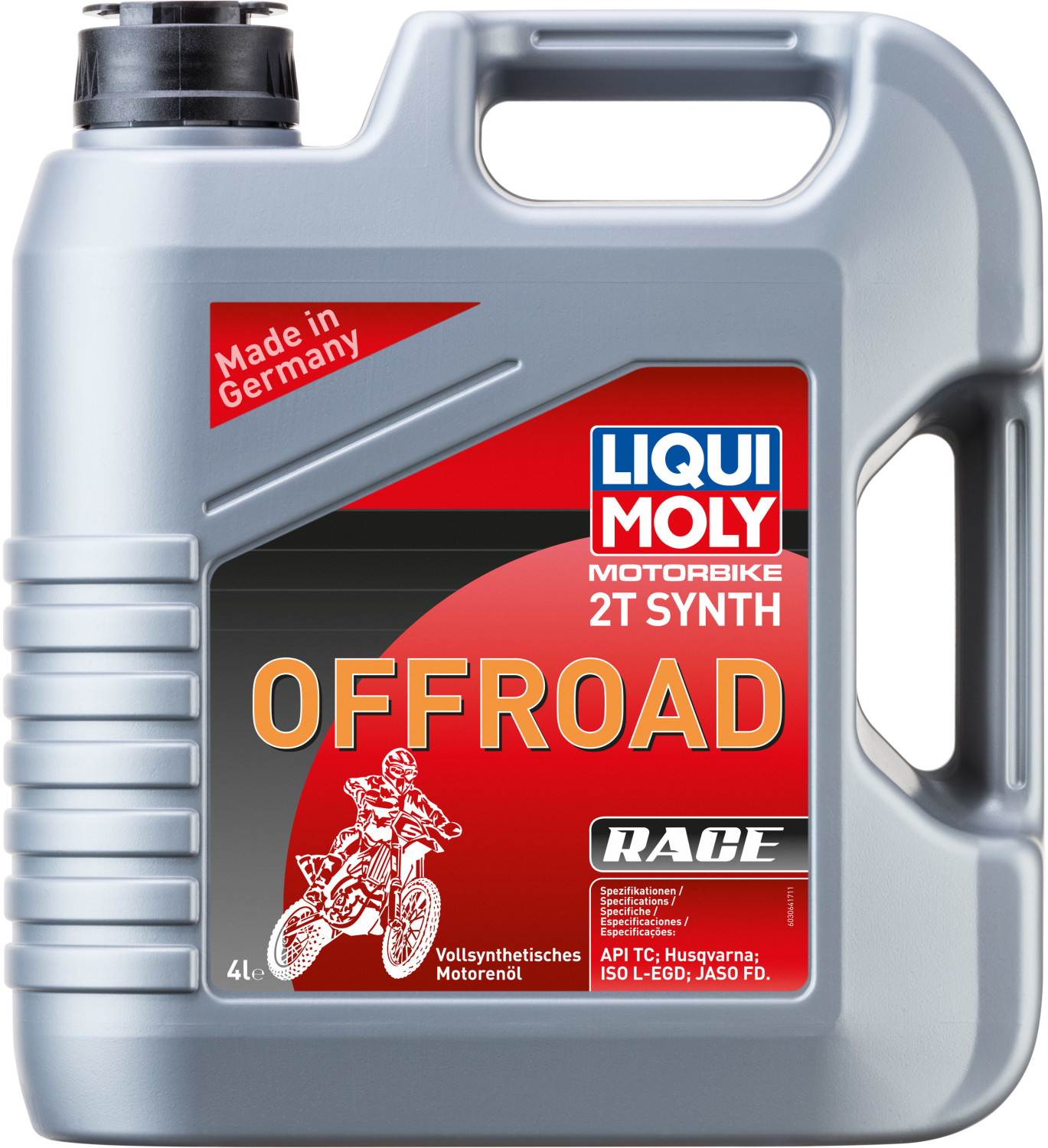 Free Shipping Liqui Moly Synthetic 2T Off-Road Motor Oil - 4L Bottle