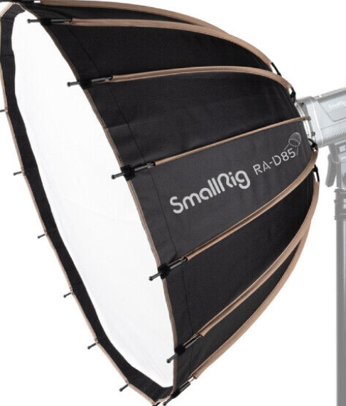 SmallRig Professional RA-D85 Parabolic Softbox, 85cm Quick Release Softbox 3586