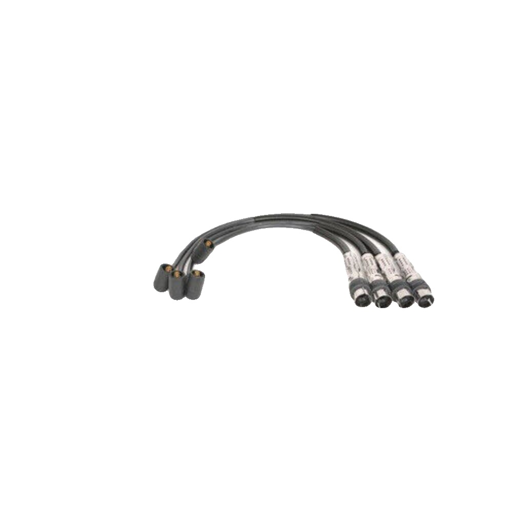 HT Leads Ignition Cables Set fits SKODA YETI 5L 1.2 09 to 15 CBZB Genuine Bosch