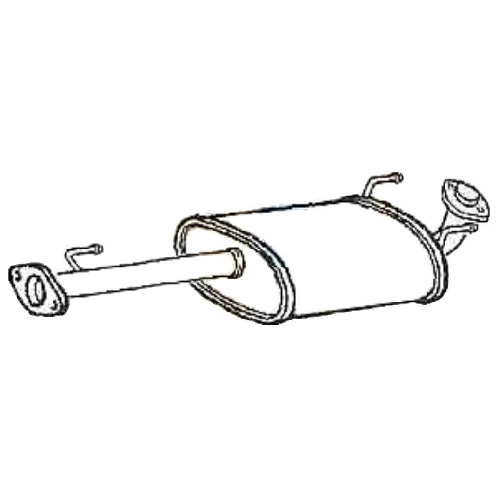 Klarius TY632H Exhaust Centre Box Landcruiser 3.0          02-06