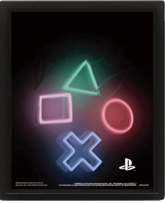 3D Framed Picture - Playstation