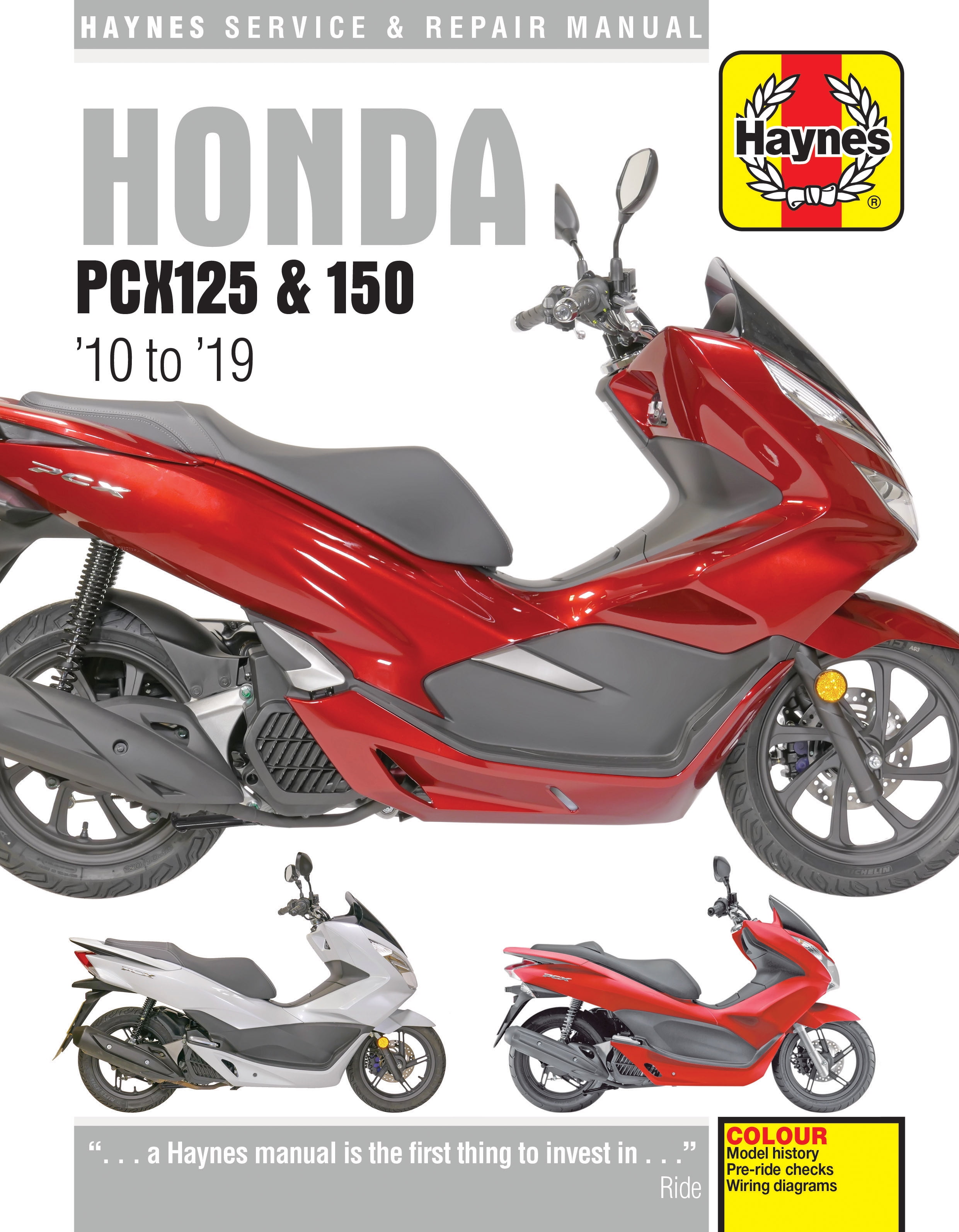 Honda PCX125 &150 (10-19) by Editors of Haynes Manuals (Paperback, 2019)