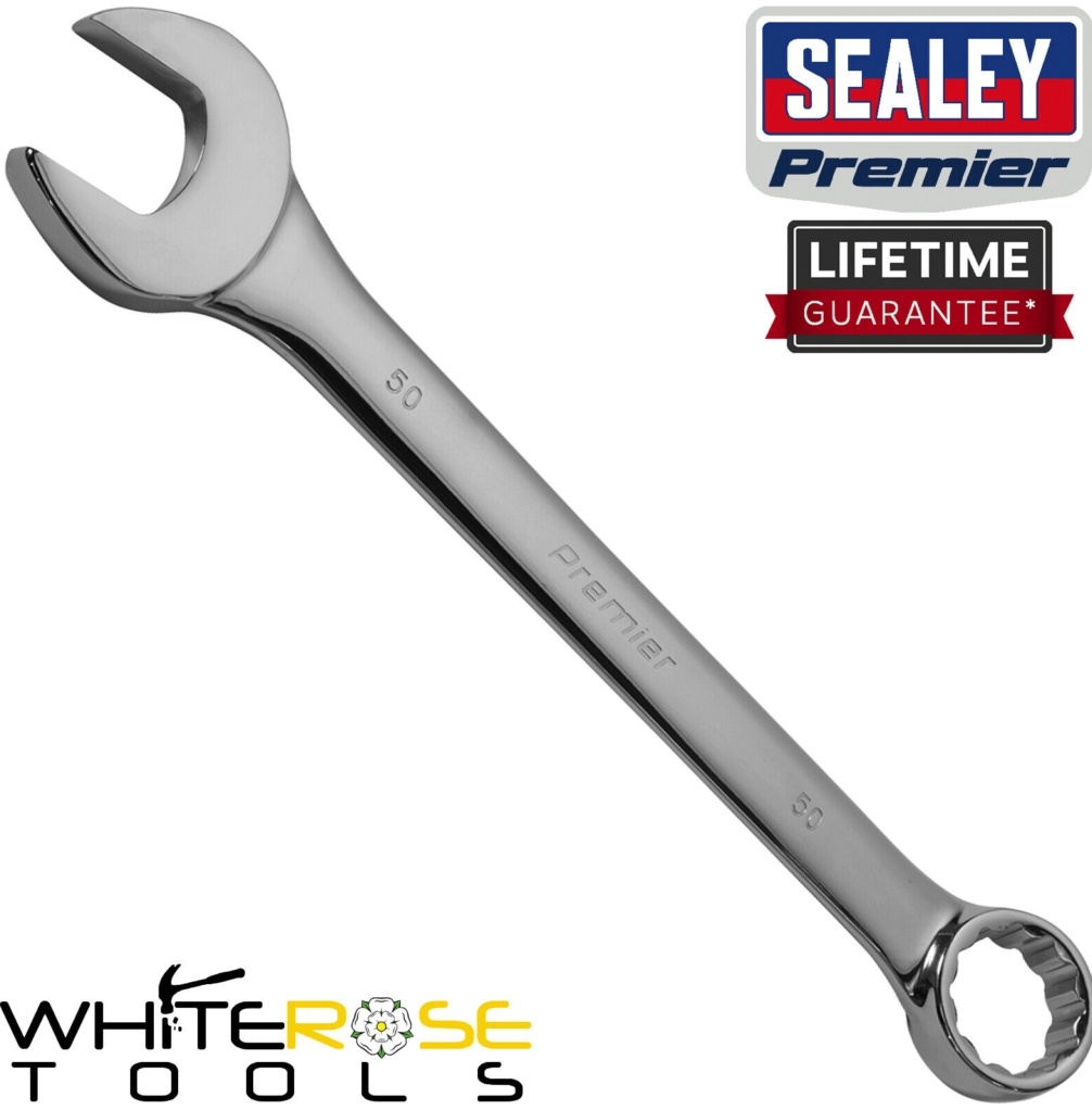 Sealey AK632450 Premier Super Jumbo Combination Spanner 50mm