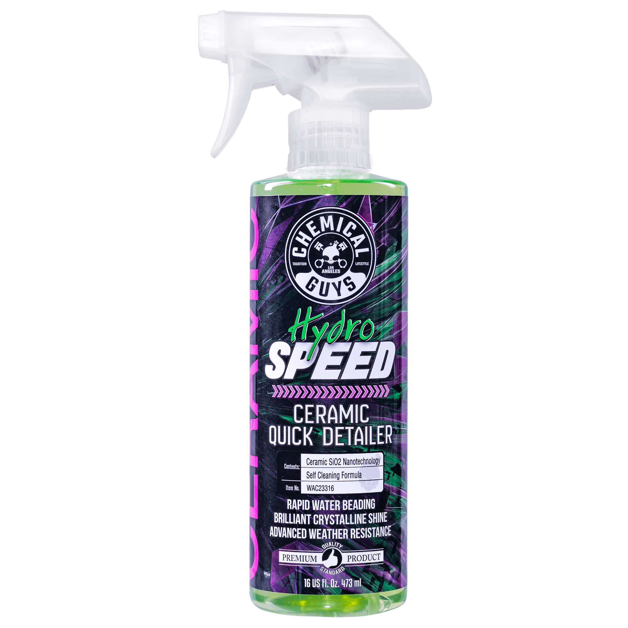 CHEMICAL GUYS HYDRO SPEED - CERAMIC QUICK DETAILER SPRAY - Si02 NANO TECHNOLOGY