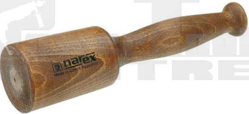 NAREX 825702 Wood Carving Additionals Beech 600g 21.2oz Carpenters Mallet Chisel