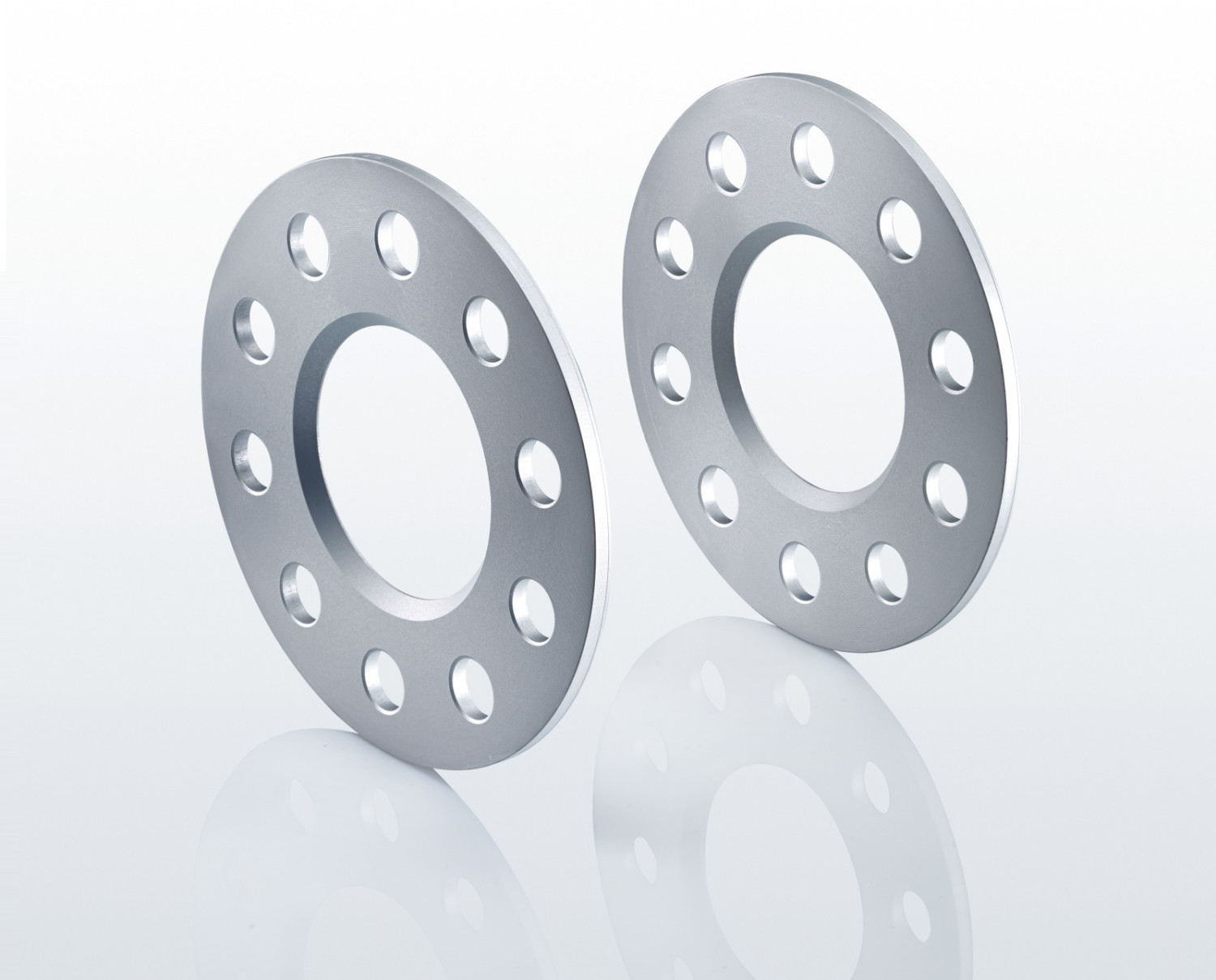 2x Wheel spacer flange silver S90-1-05-020 EIBACH for VOLVO PEUGEOT FIAT CITROËN