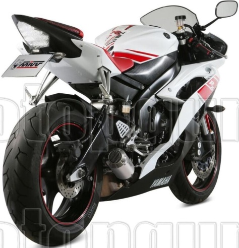 Mivv Exhaust Muffler MK3 Inox kat for YAMAHA YZF 600 R6 2006 > 2016