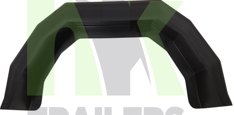 Mudguard suitable for Erde trailers, 8"" wheels, Arch Daxara, Maypole, Plastic,
