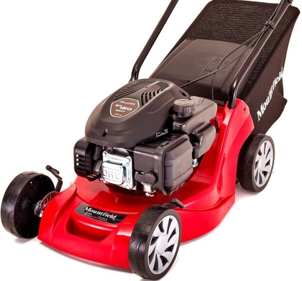 MOUNTFIELD PETROL LAWNMOWER SP164 SELF PROPELLED MOWER 39CM BLADE 40L GRASS BOX