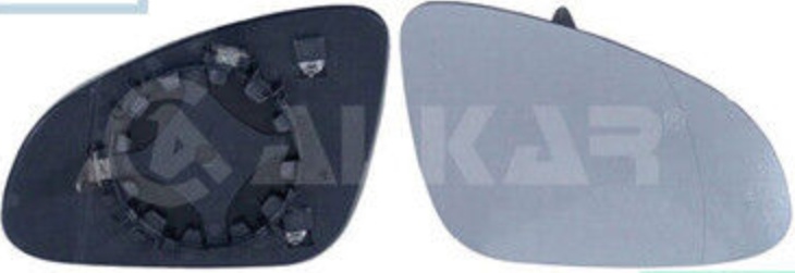 6432442 ALKAR Mirror Glass, outside mirror for OPEL