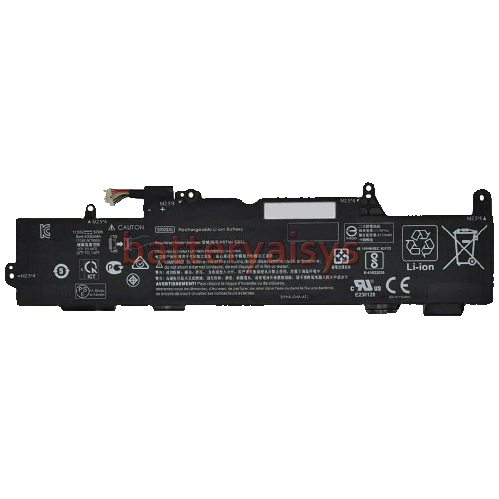 SS03XL Battery for Hp EliteBook 730 735 740 830 840 846 G5 ZBook 14U G5 G6 50Wh
