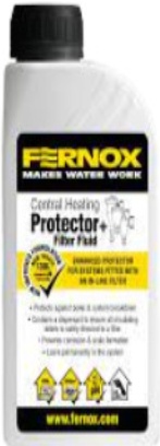 Fernox Filter Fluid+ Protector 500ml Central Heating Systems Radiators 62234