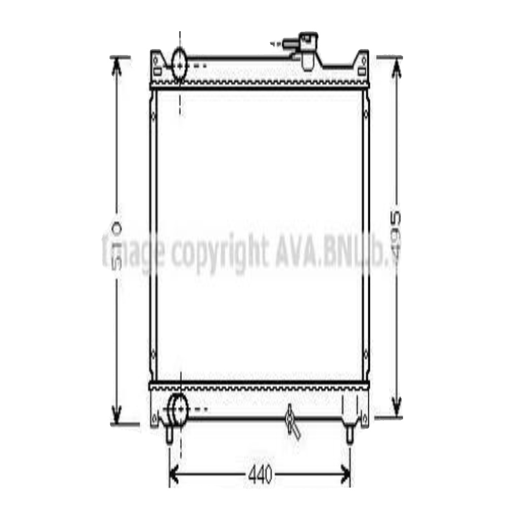 Fits AVA SZ2046 WATER COOLER SUZUKI GRAND VITARA (1998) 2.5  ⭐UK Stock⭐
