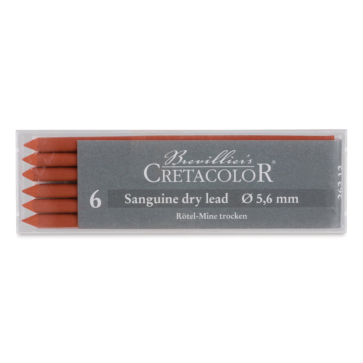 Cretacolor Sanguine Oil Lead Refills Shiny Oil 5.6mm Drawing Sketching