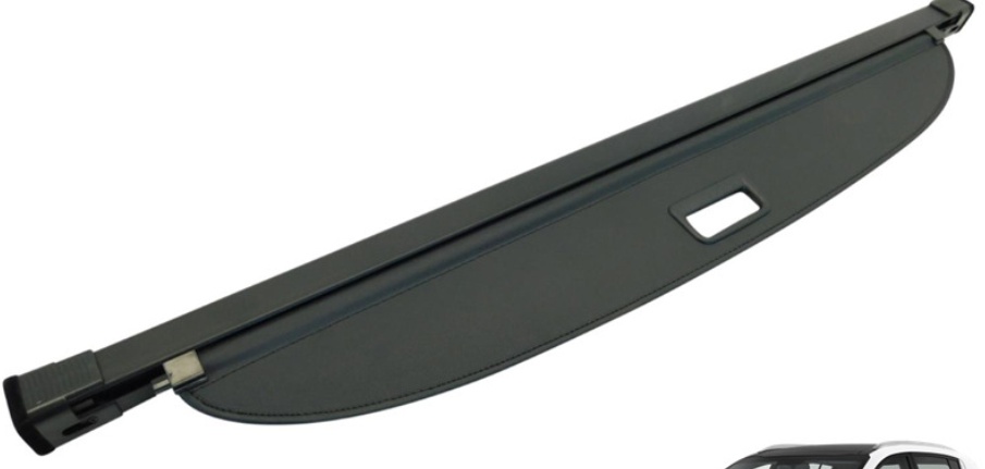 NEW KIA SPORTAGE MK3 BLACK BOOT LOAD COVER RETRACTABLE PARCEL SHELF 2010-2015
