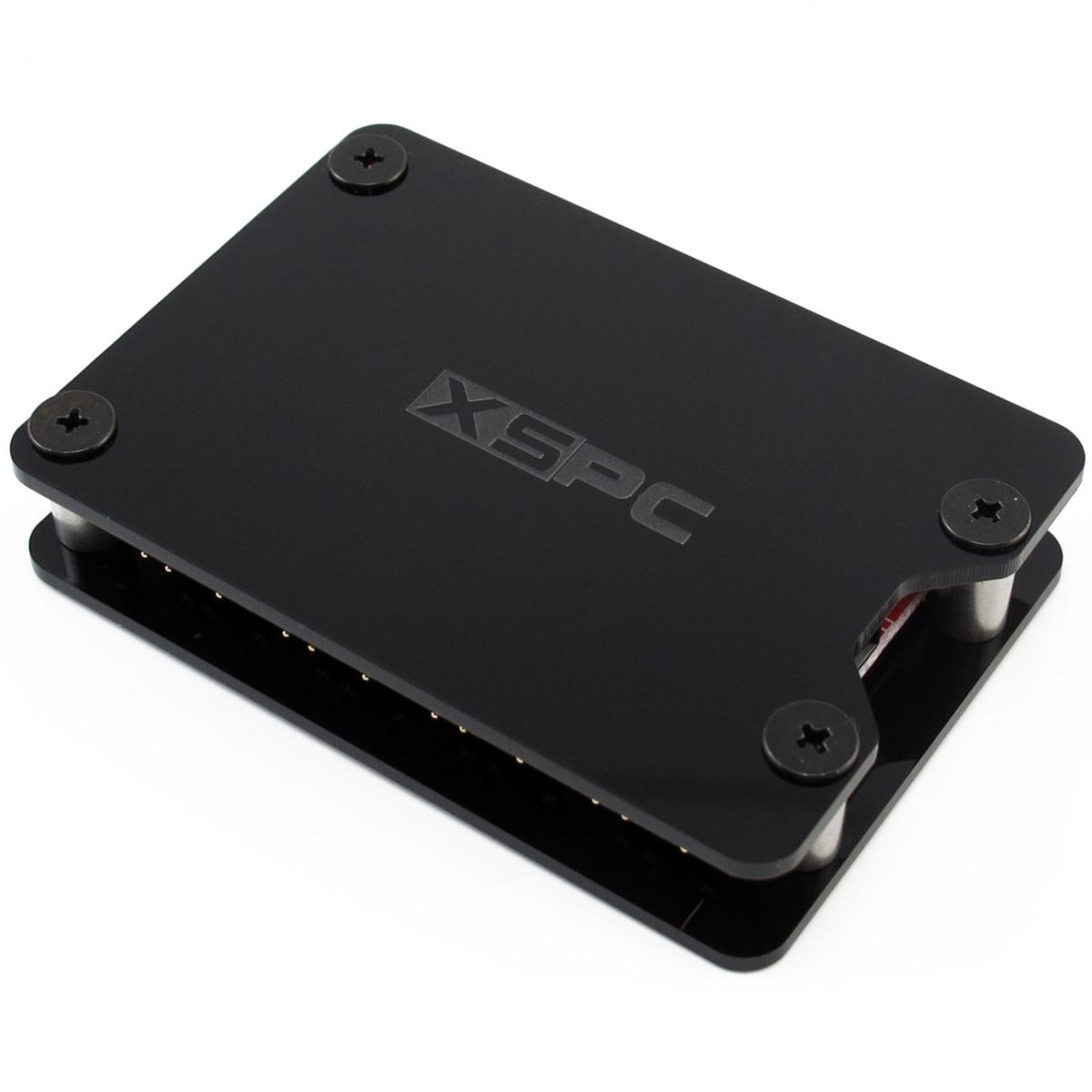 XSPC 8 Way 3Pin 5V Addressable RGB Splitter Hub (SATA Powered) - Black