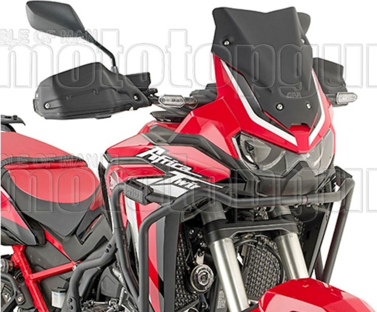 Givi D1179BO HONDA CRF1100L AFRICA TWIN 20 SCREEN Matt BLACK Fly Windscreen CRF