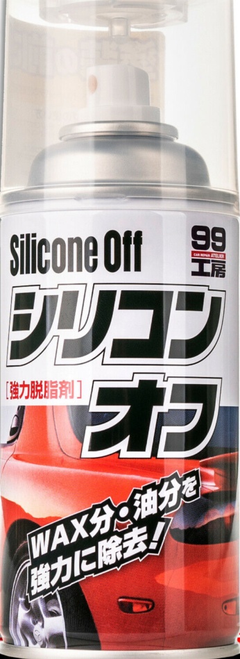 SOFT99 SILICONE OFF  PAINT BODYWORK PREPERATION WAX REMOVER PANEL WIPE