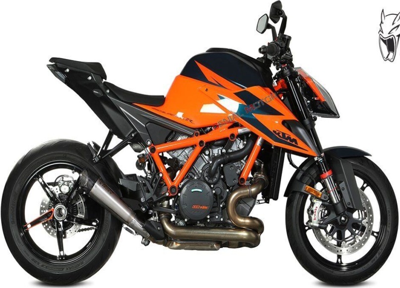 Mivv Muffler slip-on exhaust X-M5 Titanium kat KTM 1290 SUPERDUKE 2020 > 2023